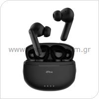 True Wireless Ακουστικά Bluetooth iPro TW300 Μαύρο
