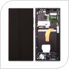 LCD with Touch Screen & Front Cover Samsung S908B Galaxy S22 Ultra 5G Black (Original)