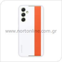 Silicone Haze Grip Cover Case Samsung EF-XA546CWEG A546B Galaxy A54 5G White