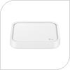 Ασύρματη Βάση Ταχείας Φόρτισης Samsung EP-P2400TWEG 15W με Αντάπτορα Λευκό