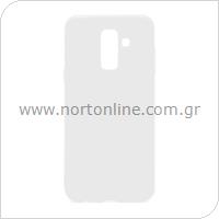 Θήκη Soft TPU inos Samsung A605F Galaxy A6 Plus (2018) S-Cover Frost