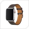 Strap Devia Elegant PU Leather Apple Watch (38/ 40/ 41mm) Taupe