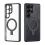 Θήκη TPU & PC Dux Ducis Aimo Magnetic MagSafe με Stand Samsung S938 Galaxy S25 Ultra 5G Μαύρο