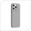 Θήκη Silicon Magnetic Devia Apple iPhone 16 Pro Max Nature Γκρι-Λευκό