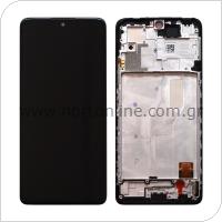 LCD with Touch Screen & Middle Plate Xiaomi Redmi Note 10 Pro Tarnish (Original)