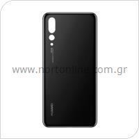 Battery Cover Huawei P20 Pro Black (OEM)