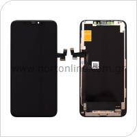 LCD with Touch Screen Soft Oled Apple iPhone 11 Pro Max Black (OEM)