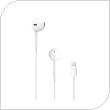 Hands Free Stereo Apple Earpods MWTY3 Lightning με Χειριστήριο & Μικρόφωνο (Ασυσκεύαστο)