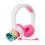 Wireless Stereo Headphones BuddyPhones School+ for Kids Pink