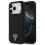 Θήκη Σιλικόνης Guess MagSafe Apple iPhone 17 Pro Max Triangle Logo Μαύρο