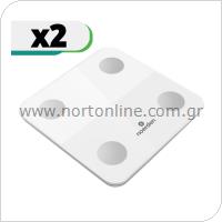 Floor Smart Scale Noerden MINIMI White (2 pcs)
