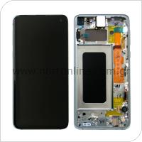 LCD with Touch Screen & Front Cover Samsung G970F Galaxy S10e Green (Original)