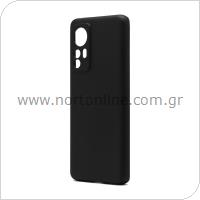 Liquid Silicon inos Xiaomi 12 5G/ 12S 5G/ 12X 5G L-Cover Matte Black
