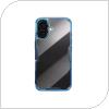 Soft TPU & PC Back Cover Case Nillkin Nature Pro Apple iPhone 16 Blue