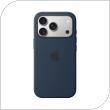 Θήκη Silicon με MagSafe Apple MGFH4 iPhone 17 Pro Σκούρο Μπλε