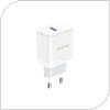 Travel Fast Charger Dudao A20EU with Output USB A 18W White