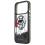 Θήκη Σιλικόνης Karl Lagerfeld Magsafe Apple iPhone 17 Pro Max Liquid Glitter Choupette Logo Μαύρο