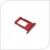 Βάση Κάρτας Sim Apple iPhone XR Κόκκινο (OEM)