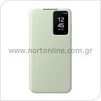 Flip S-View Case Samsung EF-ZS926CGEG S926B Galaxy S24 Plus 5G Light Green