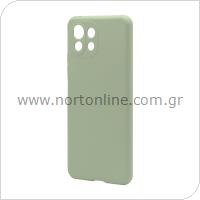 Liquid Silicon inos Xiaomi Mi 11 Lite/ Mi 11 Lite 5G L-Cover Olive Green