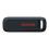 USB 3.0 Flash Disk SanDisk Ultra Trek SDCZ490 USB A 64GB 130MB/s Μαύρο