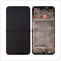 LCD with Touch Screen & Front Cover Samsung A156 Galaxy A15 5G Black (Original)