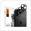 Metal Camera Cover Spigen Glas.tR Optik for Camera Lens Apple iPhone 13 Pro/ 13 Pro Max Black (2 pcs.)