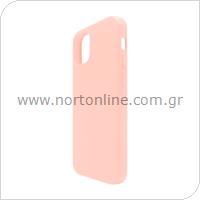 Liquid Silicon inos Apple iPhone 12 mini L-Cover Salmon Pink