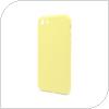 Θήκη Liquid Silicon inos Apple iPhone 8/ iPhone SE (2020) L-Cover Κίτρινο