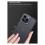 Θήκη TPU & PC Comma Joy Elegant Anti-Shock Apple iPhone 14 Pro Max Metal Frame Γκρι