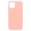 Liquid Silicon inos Apple iPhone 12 mini L-Cover Salmon Pink