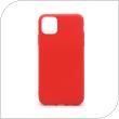 Θήκη Soft TPU inos Apple iPhone 11 Pro Max S-Cover Κόκκινο