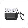 TPU Case Dux Ducis PECB Apple AirPods 3 with Aluminum Hook Black