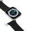 Strap Dux Ducis OceanWave Silicone Bracelet Apple Watch (42/ 44/ 45mm) Black