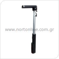 Ασύρματο Selfie Stick Devia EL052 Victor για Smartphones Πλάτους 55 έως 80mm 3.5mm Μαύρο