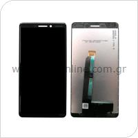 LCD with Touch Screen Nokia 6.1 Black (OEM)
