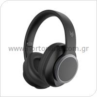 Ασύρματα Ακουστικά Κεφαλής Audeeo AO-WHP2 Μαύρο