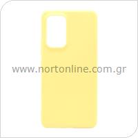 Θήκη Soft TPU inos Samsung A536B Galaxy A53 5G S-Cover Κίτρινο