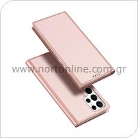 Flip Case Dux Ducis Skin Pro Samsung S918B Galaxy S23 Ultra 5G Pink