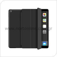 Flip Smart Case inos Apple iPad 7 10.2 (2019)/ iPad 8 10.2 (2020) with TPU Back Cover Black