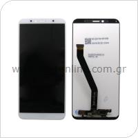 LCD with Touch Screen Huawei Y6 (2018)/ Honor 7A White (OEM)
