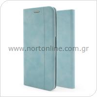 Flip Book Case inos Samsung A145R Galaxy A14 4G/ A146P Galaxy A14 5G S-Folio NE Pastel Blue