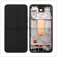 LCD with Touch Screen & Front Cover Samsung A546B Galaxy A54 5G Graphite (Original)