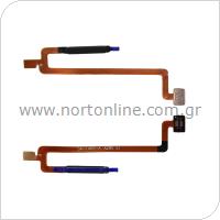 Flex Cable with Fingerprint Sensor Xiaomi Redmi 13 Black (OEM)