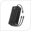 Φορτιστής Ανάγκης Foneng PX108 22.5W 30000mAh με 3 Ενσωματωμένα Καλώδια Μαύρο