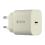 Travel Fast Charger Devia EL206 USB A 12W/ USB C PD 20W/ USB A & USB C PD QC 20W Plant Straw White (20 pcs) VALUE PACK