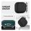 Silicon Case AhaStyle WG163 Apple AirPods 4 Premium with Hook Black