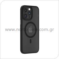 Θήκη TPU & PC Shock Proof Devia Magnetic Apple iPhone 15 Pro Max Pino Μαύρο