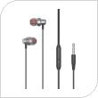 Hands Free Stereo XO EP38 3.5mm Grey