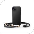 Soft TPU & PC Case Spigen Cyrill Classic Charm Mag Magsafe Apple iPhone 14 Black